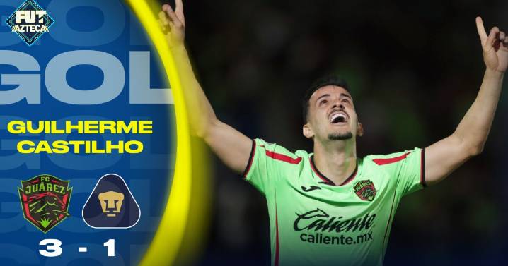 Gol demoledor: Juárez marca el tercero vs Pumas 