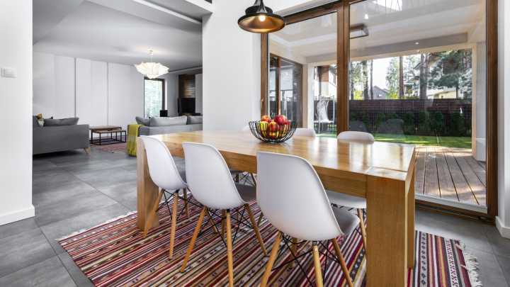 How To Pick The Right Size Rug For Under Your Kitchen Table In A Few Easy Steps