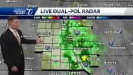 Showers and storms wrapping up this evening, more storms possible Friday