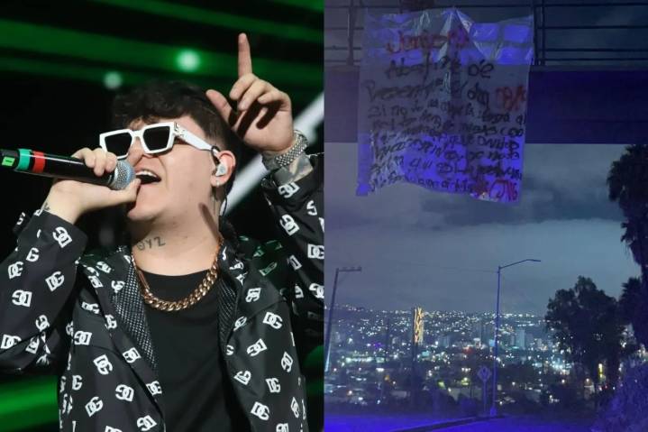 'Abstente de presentarte'; amenazan de muerte a Junior H en Tijuana