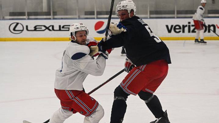 Rangers' Othmann back at rookie camp, looking for 'head start'