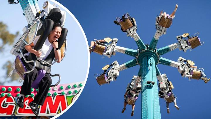 The West Australian tests the Perth Royal Show’s scariest rides including the Lunarix