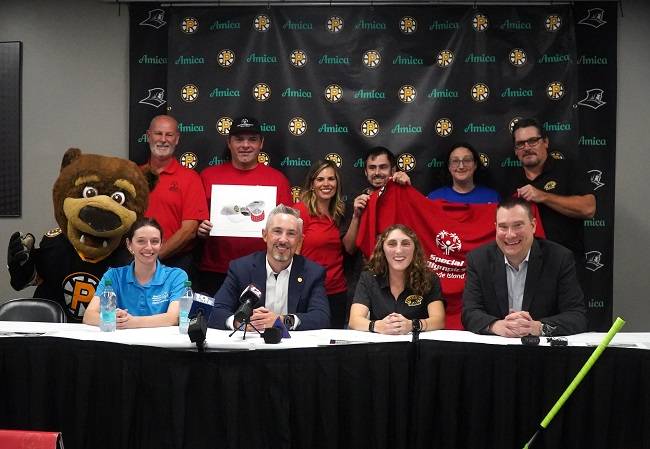 P-Bruins, Special Olympics partner to launch new ‘floorball’ program