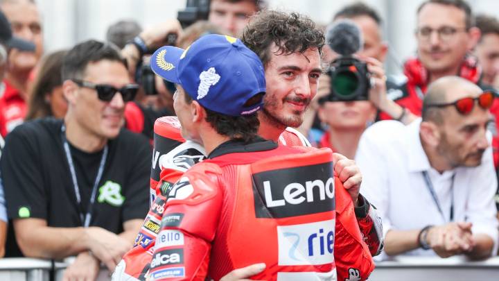 Es todo un caballero: la admiración de 'Pecco' Bagnaia por Márquez: "No hay palabras..."