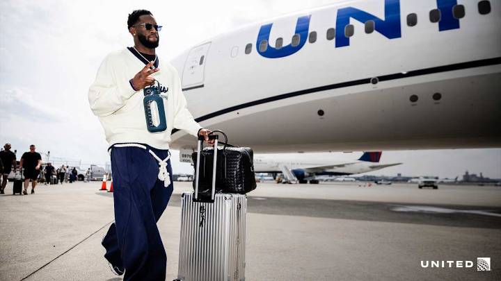 Travel Photos: Giants fly to Washington ✈️