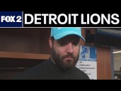 Lions tackle Taylor Decker talks about Myles Garrett, beating Cleveland Browns