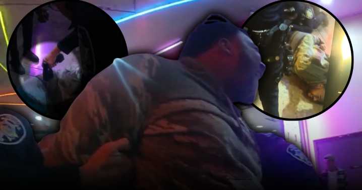 Las Vegas City Marshals tackle wrong man in case of mistaken identity