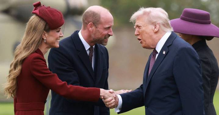 Donald Trump's three-word remark to Kate Middleton as he's left stunned