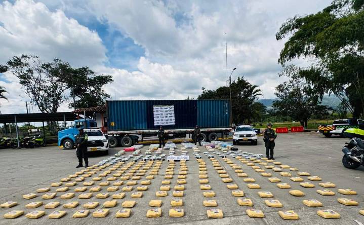 Incautan más de una tonelada de marihuana en Calarcá tras operativos de la Policía