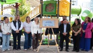 Estrenan dos nuevas áreas de juegos infantiles en Huixquilucan