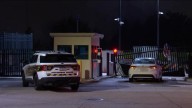 Driver rams car into FBI building gate in Pittsburgh and leaves behind an American flag