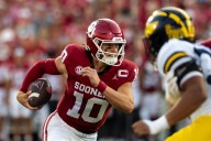 Against Michigan, John Mateer makes it look easy