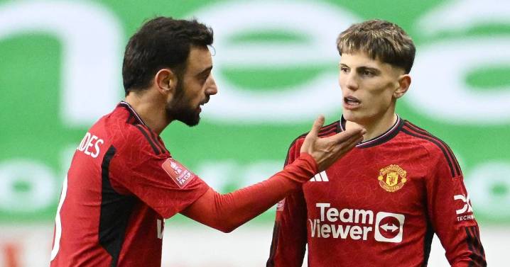 Bruno Fernandes made it clear what Man Utd dressing room really thinks of Alejandro Garnacho