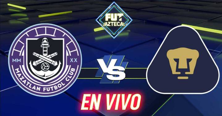 Mazatlán vs Pumas: Ver EN VIVO y GRATIS el resultado HOY viernes 12 de septiembre, partido de la Jornada 8 del Apertura Liga BBVA MX; marcador online