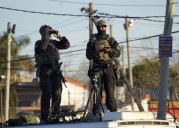 Bajo un megaoperativo de seguridad, Milei ya está camino a Moreno para cerrar campaña en Buenos Aires