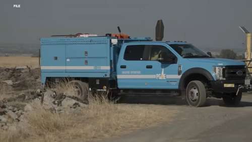 PG&E's Protection Team responds to Garnet Fire as fire burns closer to infrastructure
