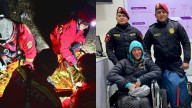 Huaraz: Bomberos y policías de Alta Montaña rescatan a turista francesa que sufrió accidente en la quebrada de Shallap