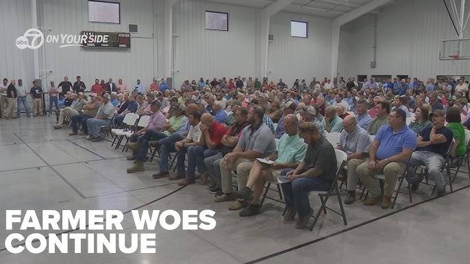 Arkansas Farmers Pray To God & Trump To Save Them
