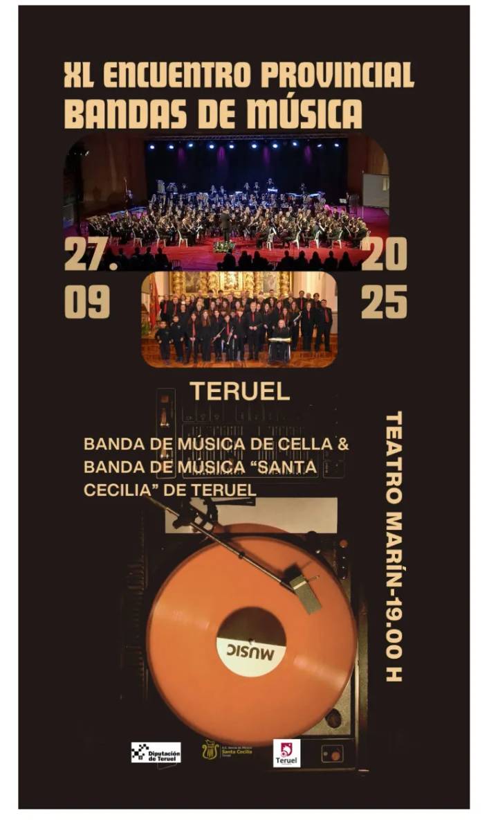 Esta tarde en el Teatro Marín,XL Encuentro Provincial de Bandas de Música