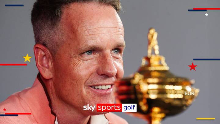 Ryder Cup: Luke Donald proud of Europe ideals amid USA 'pay-to