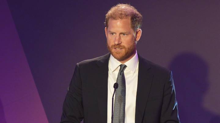'The world has thrown challenges our way': Prince Harry's cryptic reference during major speech in London to mark 20th anniversary of WellChild charity