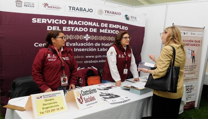 Edoméx impulsa perfiles laborales atractivos con Feria Regional de Empleo en el Valle de Toluca
