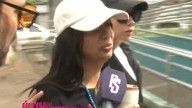Visiblemente angustiada, Daniela Celis habló de Thiago Medina a la salida del hospital: "Al dios que crean..."