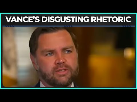 JD Vance Runs His Mouth IN THE MOST IRRESPONSIBLE WAY
