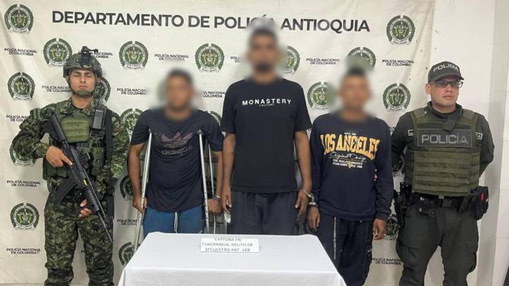 Capturan a banda dedicada a reclutar menores para el Clan del Golfo y el ELN en Remedios, Antioquia
