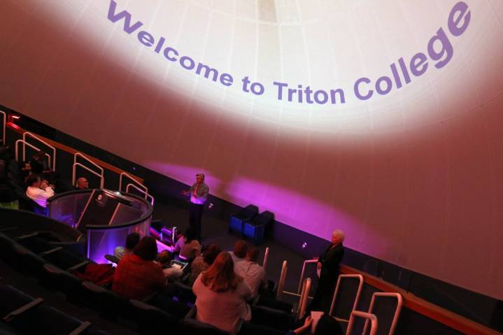 Cernan Earth and Space Center installs new laser projector