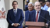 Presidente del JNE afirma que actúan con trasparencia tras críticas de López Aliaga por infracción a principio de neutralidad