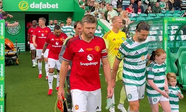 Celtic vs Manchester United Legends LIVE! Match stream, lineups and latest updates from charity friendly
