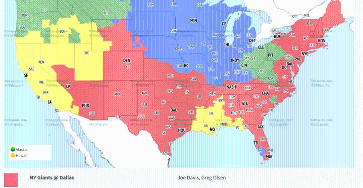 NFL Week 2: Seahawks vs. Steelers TV coverage map and commentators