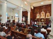 Realizan misa de cuerpo presente de Jesús Martínez Ross en Chetumal