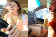 Girl Films Herself Singing Britney Spears While Driving, Seconds Later, Crashes Car