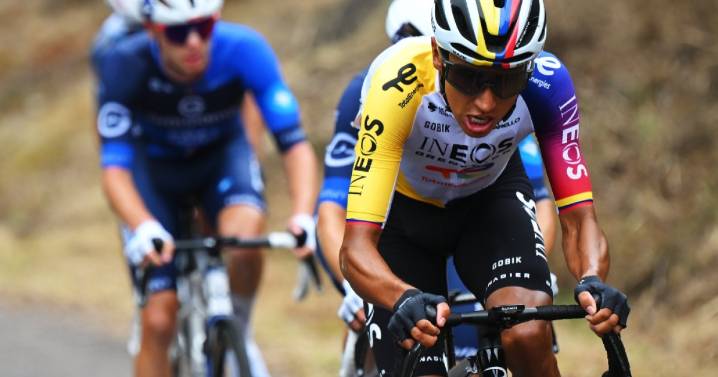 Egan Bernal gana la decimosexta etapa de la Vuelta a España, neutralizada a 8 km de meta
