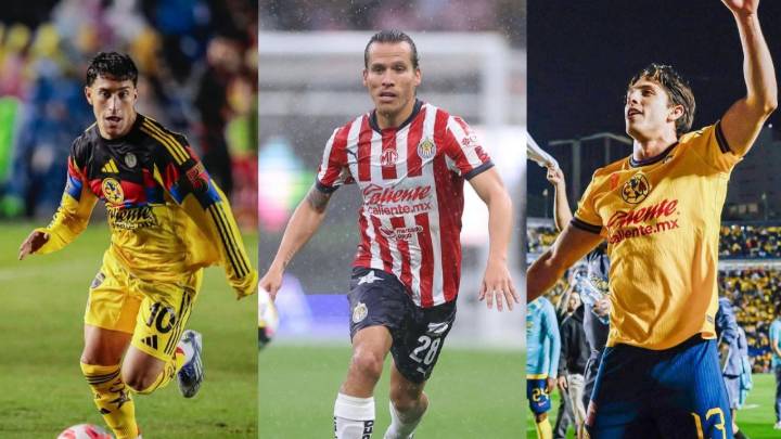 Los jugadores de América y Chivas que han vestido ambas camisetas y estarán en el Clásico Nacional