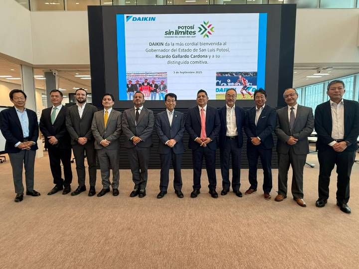Daikin invierte 7 mil mdp para expandir sus operaciones en San Luis Potosí