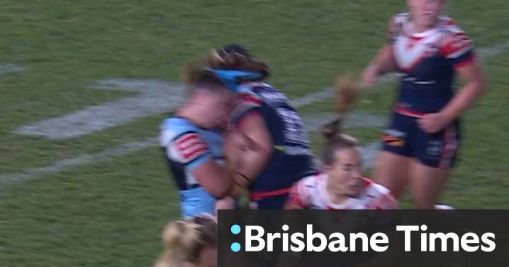 Video: Nasio given marching orders for ugly shoulder charge