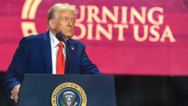 Which Trump Family Members Attended Charlie Kirk's Memorial Service?