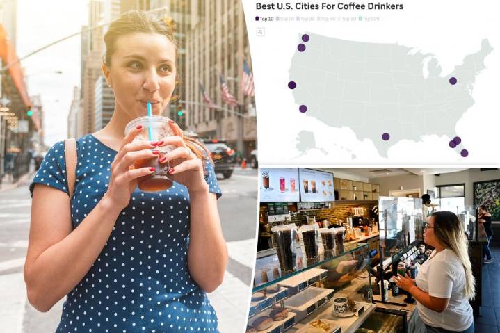 The best cities for coffee drinkers revealed