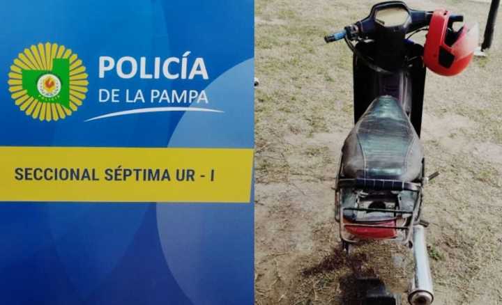 Robaron una moto y la abandonaron en un descampado