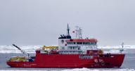 USCG Cutter Healy monitoring Chinese research ships in the Arctic