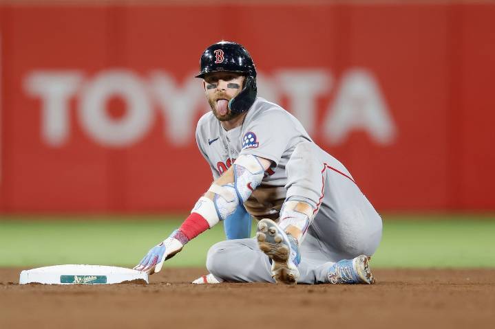 Trevor Story is Red Sox’ unlikely stolen base king and perfect on the season