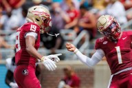 No. 14 Florida State scores on 10 straight drives in 77-3 rout of East Texas A&M – Orlando Sentinel
