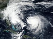 Imelda se convirtió en huracán: el mapa con la trayectoria de la tormenta que pone en alerta a Florida y a Carolina del Norte