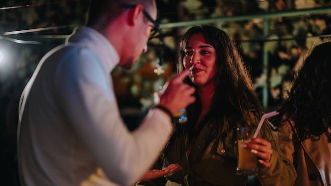 First guest to turn up at party always worst