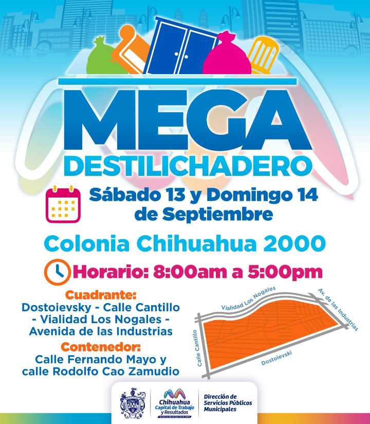 Chihuahua 2000 tendrá Mega Destilichadero este fin de semana
