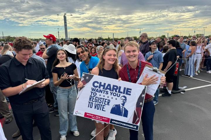 Turning Point converts Kirk mourners into new registered voters