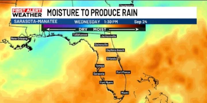 Still watching the tropics as we wait for a brief, small taste of fall